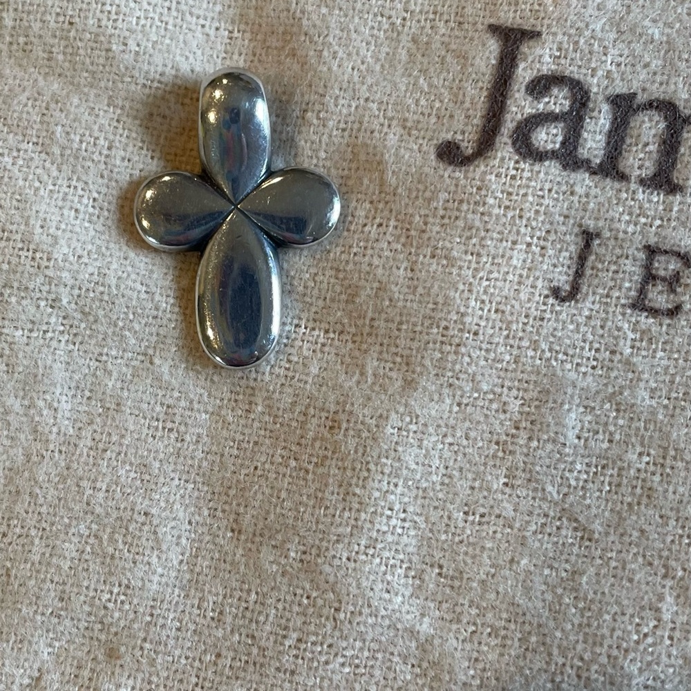 James Avery Cross Pendant Sterling Silver retired